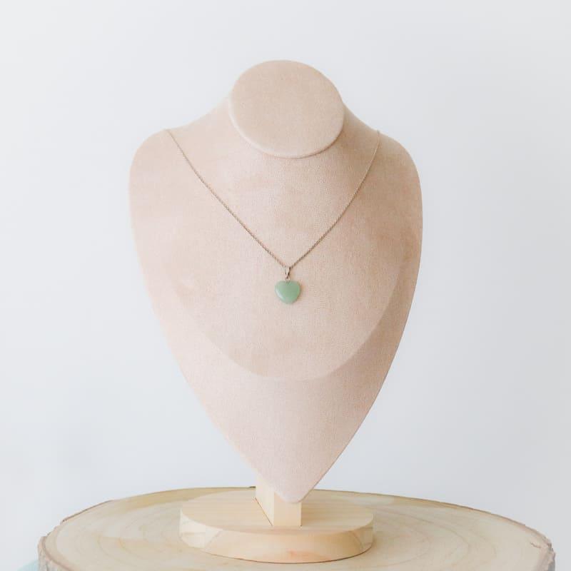 Pendant | Green Aventurine Heart