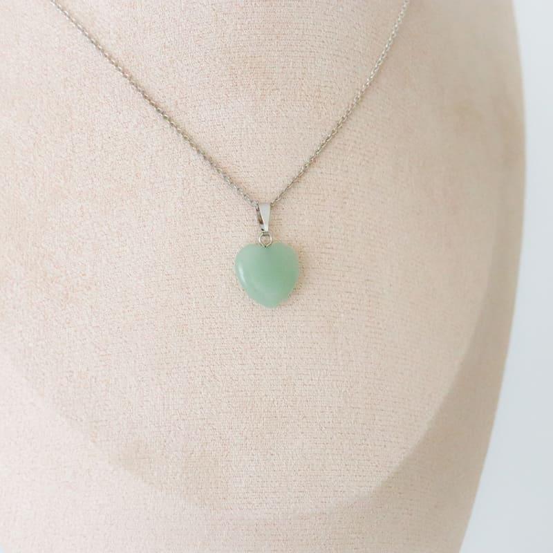 Pendant | Green Aventurine Heart