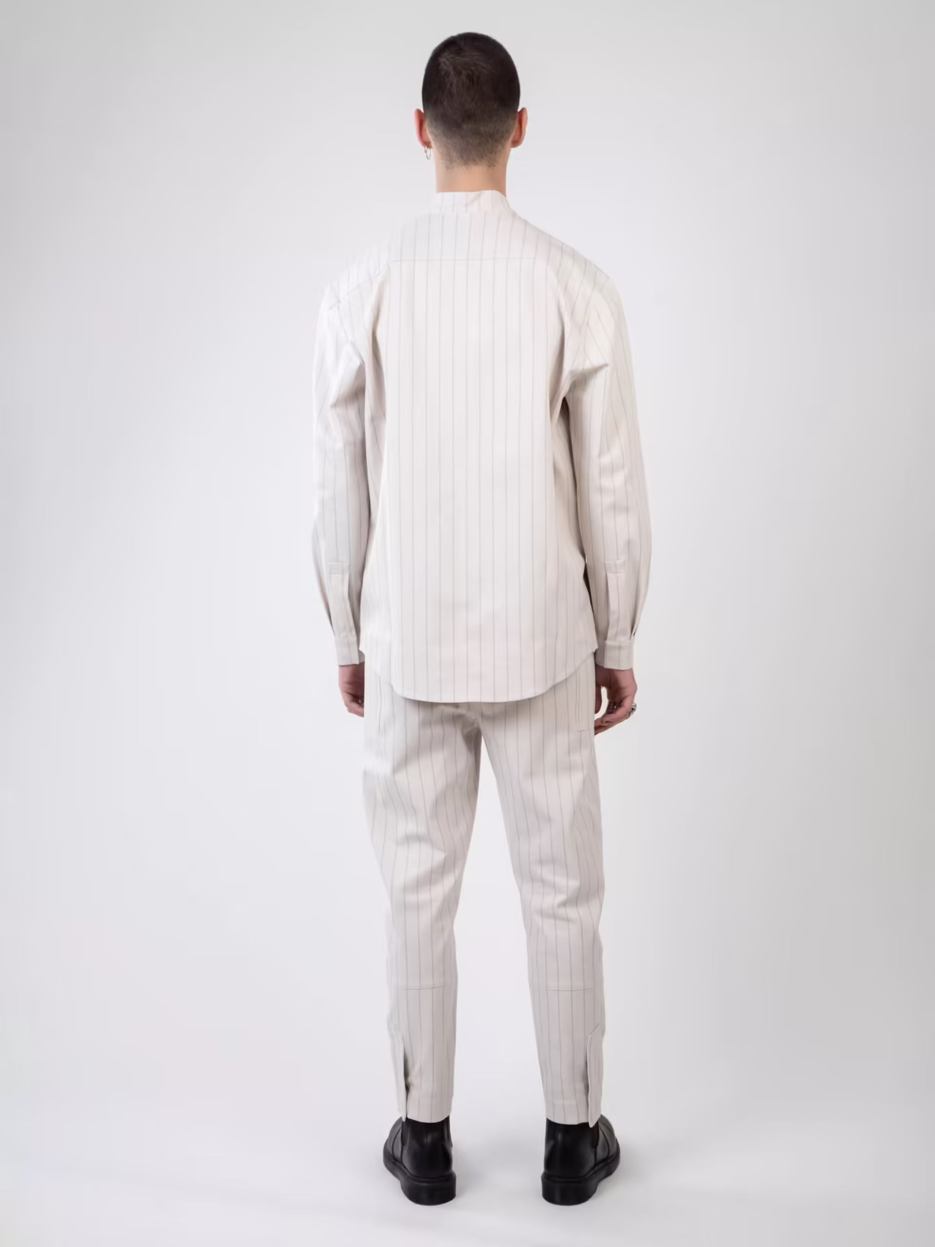 Chemise Yaku - White Stripes