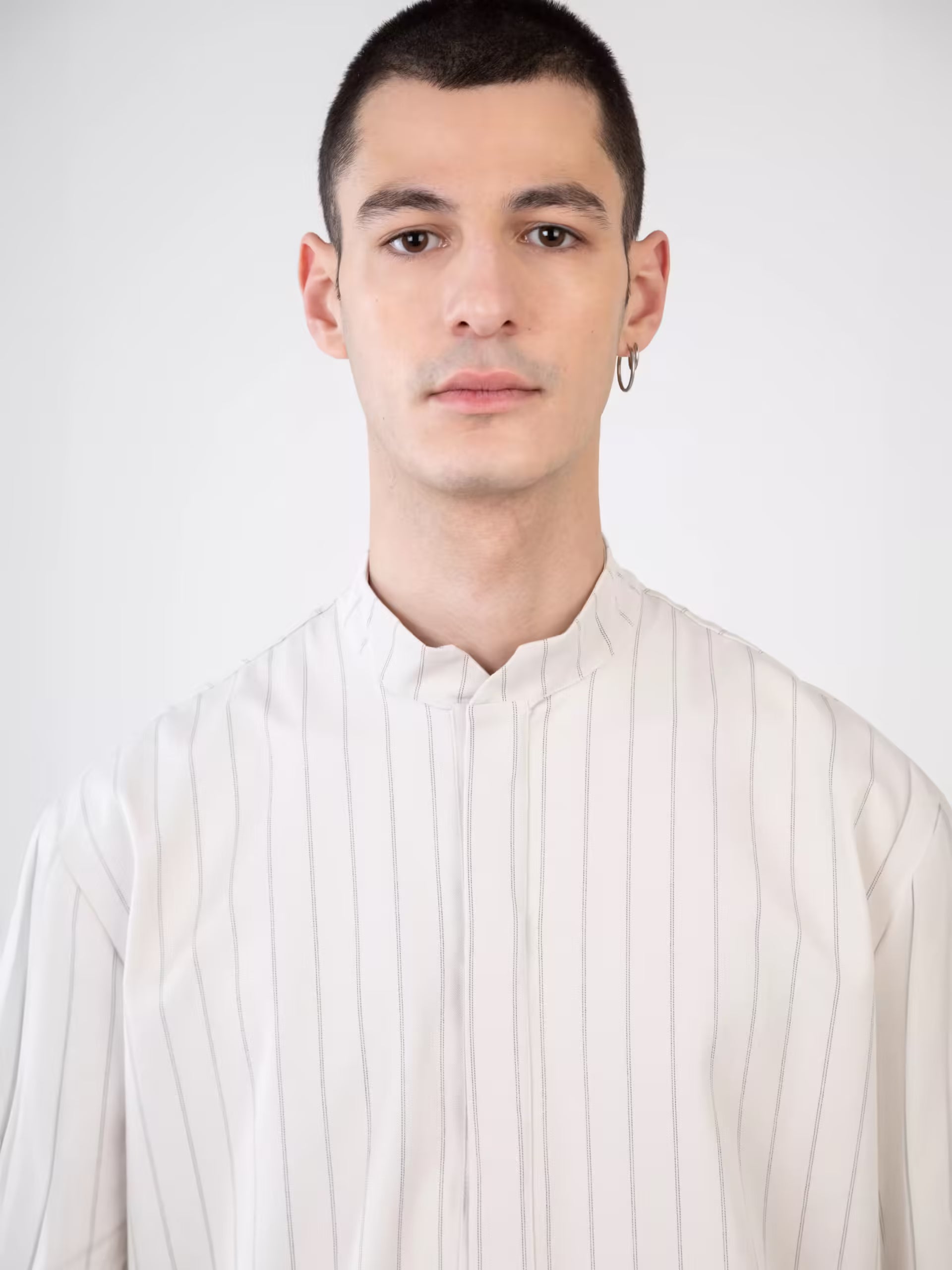 Chemise Yaku - White Stripes