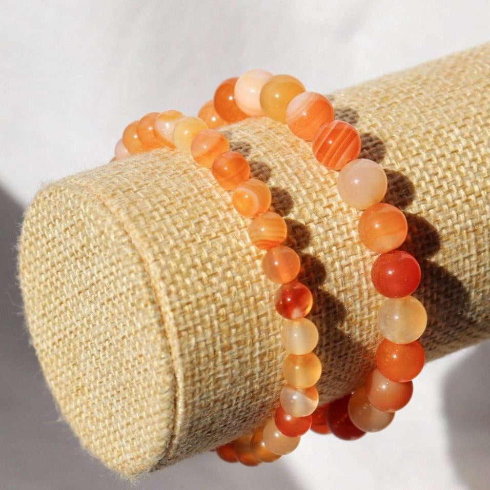 Bracelet en Cornaline